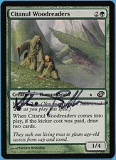 Citanul Woodreaders Planar Chaos NM Common Artist Signed CARD (s1959) ABUGames