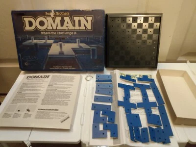 Juego de mesa vintage Parker Brothers 1983 Domain Strategy Tile 100 % completo Foto 1 de 4