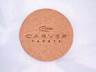 Carver Yachts Drink Coasters Set of 4 - CORK, boater, beer, powerboat, beverage