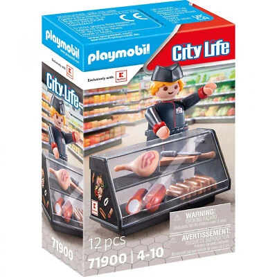 Playmobil 71900: City Life Kaufland - Wursttheke + Fleischer - Neu & OVP