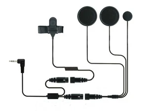Motorcycle Helmet Racing Headset Mic for Motorola Cobra Talkabout Radios 2.5mm - Picture 1 of 8