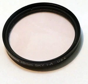 Canon 48mm Sky Skylight 1-A  filter (made in USA) - Picture 1 of 8
