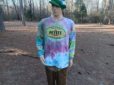 Vintage Long Sleeve Peyote T-shirt. Size XL Tie Dyed By Me So One Of A Kind