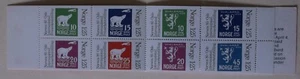Norway Stamp 733 Full Booklet Cat $8.00 Stamp on Stamp Topical - Picture 1 of 1