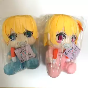 Official Oshi no ko Baby Sitting Ruby Aqua Haguhagu Plush Doll Set Japan. - Picture 1 of 1