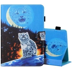 Sewing Thread Horizontal Painted Flat Leather Case with Pen Cover & Anti Skid St - Photo 1 sur 56