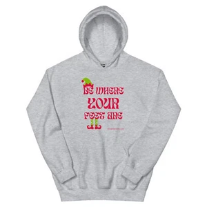 Holiday Be Where Your Feet Are Unisex Hoodie - Picture 1 of 11