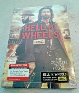 Hell on Wheels: The Complete 3rd Season DVD Set, Target Exclusive w/ Cards New - Picture 1 of 4