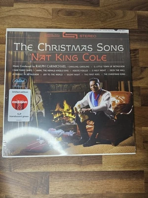 Nat King Cole The Christmas Song Limited Edition Green Transparent Vinyl LP  - Image 1 of 4