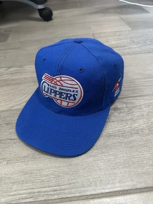 Sombrero vintage deportivo especialidades Los Angeles Clippers años 90 Snapback NBA logotipo liso Foto 1 de 4
