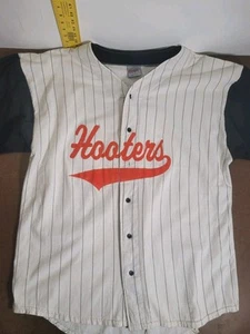 Camiseta de béisbol Hooters adulto XL hecha en Estados Unidos vintage años 90 tejón ropa deportiva - Imagen 1 de 15