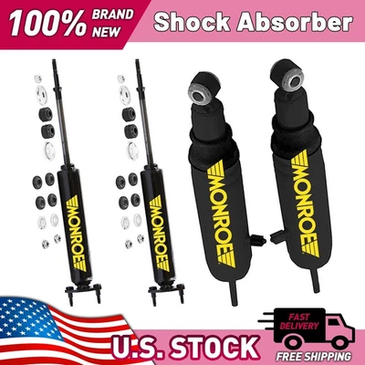 Amortiguadores delanteros traseros para Chevrolet Chevy II 1962 1963 1964 1965-1967 2,5 L Foto 1 de 4