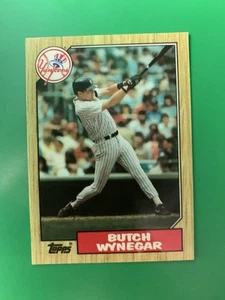 1987 Topps Tiffany Butch Wynegar New York Yankees #464 - Picture 1 of 2