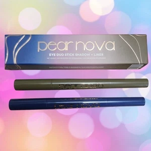 NEW PEAR NOVA EYE DUO STICK EYE SHADOW + LINER AZURITE & UNAKITE FULLSIZE NIB - Picture 1 of 5