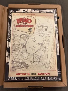 IDW: ALEX TOTH'S BRAVO FOR ADVENTURE ARTIST'S EDITION HC: 2ND PRINTING - Picture 1 of 5