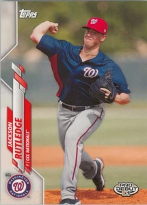 Jackson Rutledge 2020 Topps Pro Debut #PD-95 Washington Nationals - Bild 1 von 2