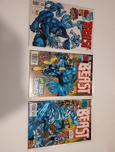 Beast 1 2 3 Complete 1997 Series Keith Giffen Marvel Lot of 3 Excellent Conditio - Picture 1 of 15