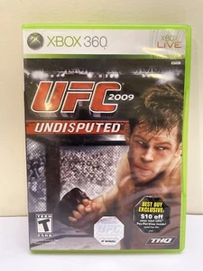 UFC 2009 Undisputed Microsoft Xbox (Xbox 360, 2009) CIB komplett mit Handbuch - Bild 1 von 4