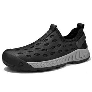 Breathable Men's Sneakers Slip on Slipper Casual Leather Driving Shoes Moccasins - Picture 1 of 25