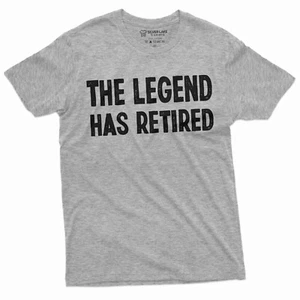 Camiseta de retiro para hombre Legend se ha retirado Ocupación laboral Camiseta de trabajo - Imagen 1 de 9