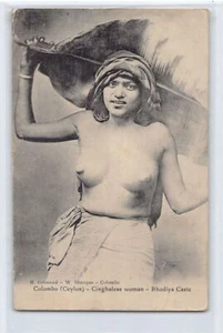 Sri Lanka - Cinghalese woman - Rhodiya Caste - Publ. H. Grimaud - Picture 1 of 2