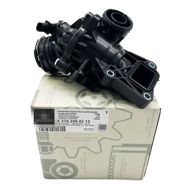 Mercedes-Benz C E GLE ML Thermostat with Housing and Seals A2762000515 USA Foto 1 de 4