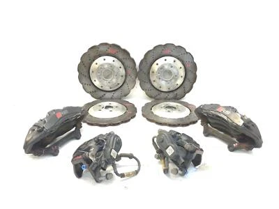 Juego de pinzas y rotor de freno AUDI RS7 RS negro 14-17 *CHIPS* NOTAS Foto 1 de 4