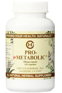 Chi's Enterprise - Soporte para metabolismo pro-metabólico 120 cápsulas - Imagen 1 de 2