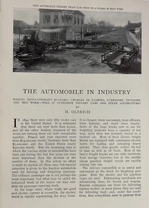 1905 Cars Trucks and Automobiles in Business and Industry illustrated - Picture 1 of 5