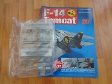 1/32 HACHETTE Construir El F-14 Tomcat Avión Modelo Edición 63 Incluye Parte
