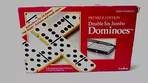 Gebrauchte Vintage 1993 Premier Edition Catalin Double Six Dominosteine Cardinal No. 510 - Bild 1 von 10