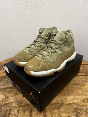 Size 7.5 - Air Jordan 11 Retro Olive Lux W - Image 1 of 4