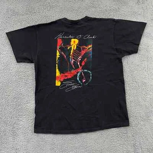 Vintage Sylvester Stallone Shirt Mens Large Black Celebrity Edition Short Sleeve - Picture 1 of 9