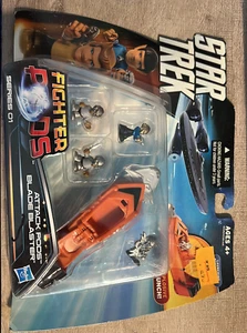 NEW STAR TREK 2012 SERIES 1 FIGHTER PODS ATTACK PODS BLADE BLASTER SET - Picture 1 of 2