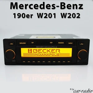Becker Navi Indianapolis BE7920 für Mercedes 190er W201 W202 Radio C-Klasse MP3 - Bild 1 von 12