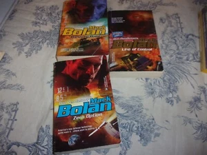 Lot of 3 Vtg.  Mack Bolan Series Paperback Books by Don Pendleton - Picture 1 of 5