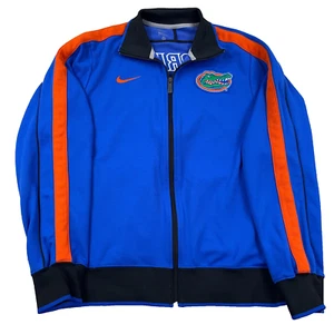 Florida Gators Jacket Men XL Blue Nike Track Suit Sweatshirt Full Zip Adult - Picture 1 of 15