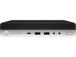 Refurbished HP EliteDesk 800 G3 Mini Desktop i5-6400T 8GB RAM 256GB SSD W10P - Picture 1 of 4