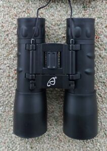 AURIOL Compact Binoculars 12x32mm Lens Belt Pouch Neck Strap BK-7 Coated 