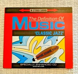 The Definition Of Music Classic Jazz CD Specially Enhanced Listen And Learn - Imagen 1 de 3