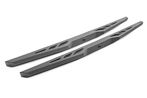 Rough Country Heavy Duty Rock Sliders for 20-24 Jeep JT Gladiator 90802 - Picture 1 of 6