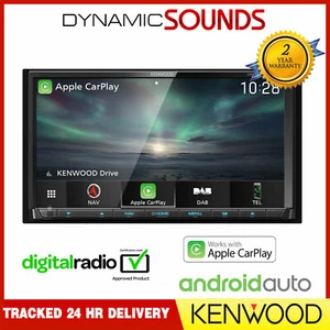 Kenwood DNX7190DABS - 7.0" Touch Screen CD/ DVD Garmin Navigation Bluetooth DAB+ - Picture 1 of 6