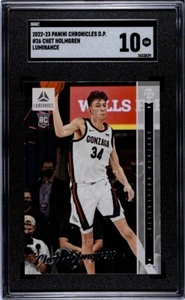 Chet Holmgre 2022-23 Panini Chronicles DPs #26 Luminance Rookie Card SGC 10 Gem - Picture 1 of 3