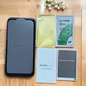 Genuine Otterbox (iPhone 11 & XR) Alpha Tempered Glass Front Screen Protector - Picture 1 of 8