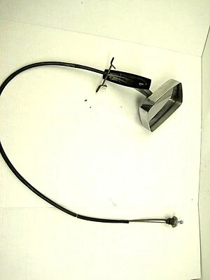 20 世纪 60 年代 1970 年代福特野马美洲狮? Left driver side O/S 铬 遥控镜 — 第 1/4 张图片