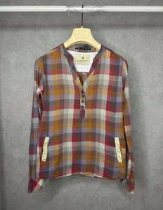 Vintage Maison Scotch Womens 1/2 Button Slot Long Sleeve Tunic Top Size 1 - Picture 1 of 10