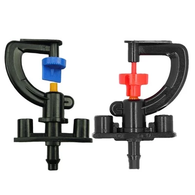 Micro aspersor de 10 piezas para patio jardín agua césped niebla boquilla cabezales junta Foto 1 de 4