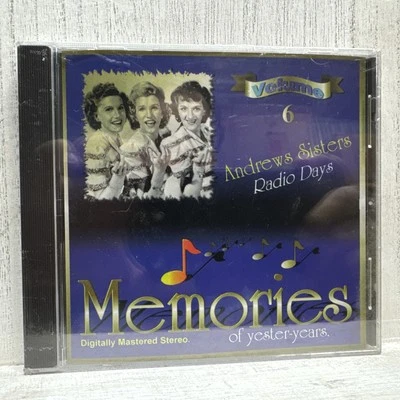 Andrews Sisters Radio Days- Hit Songs - Volume 6 - New, Sealed Foto 1 de 2