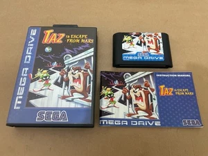 Taz In Escape From Mars Sega Megadrive - CIB Pal Version Fast Despatch Next Day - Picture 1 of 23