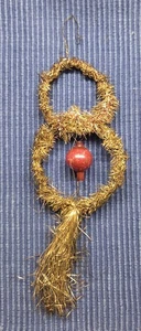 Edwardianisches Lametta Weihnachtsschmuck ca 1900-1910 - Bild 1 von 4